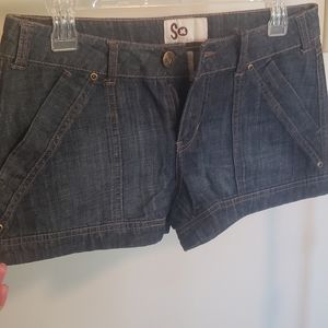 So Denim Shorts
